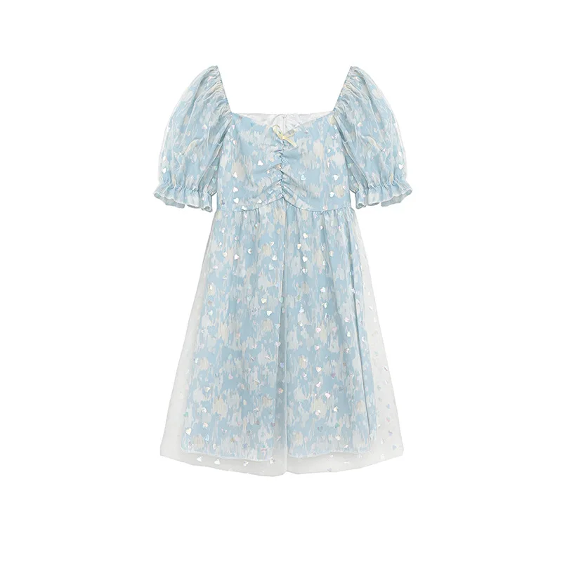 

Floral dress 2021 new French small Street skirt slim French princess skirt