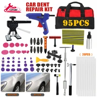 paintless dent repair tool hail dent removal kit auto dent pullers repair hail damage remover tool car body repair kit