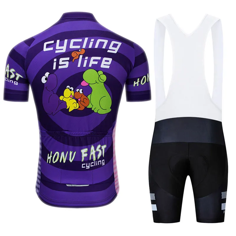2019 New Men Cycling Jersey Set MTB Road Team Bike Wear Breathable Bib Shorts Gel Pad Maillot Ropa Ciclismo Sports Short |