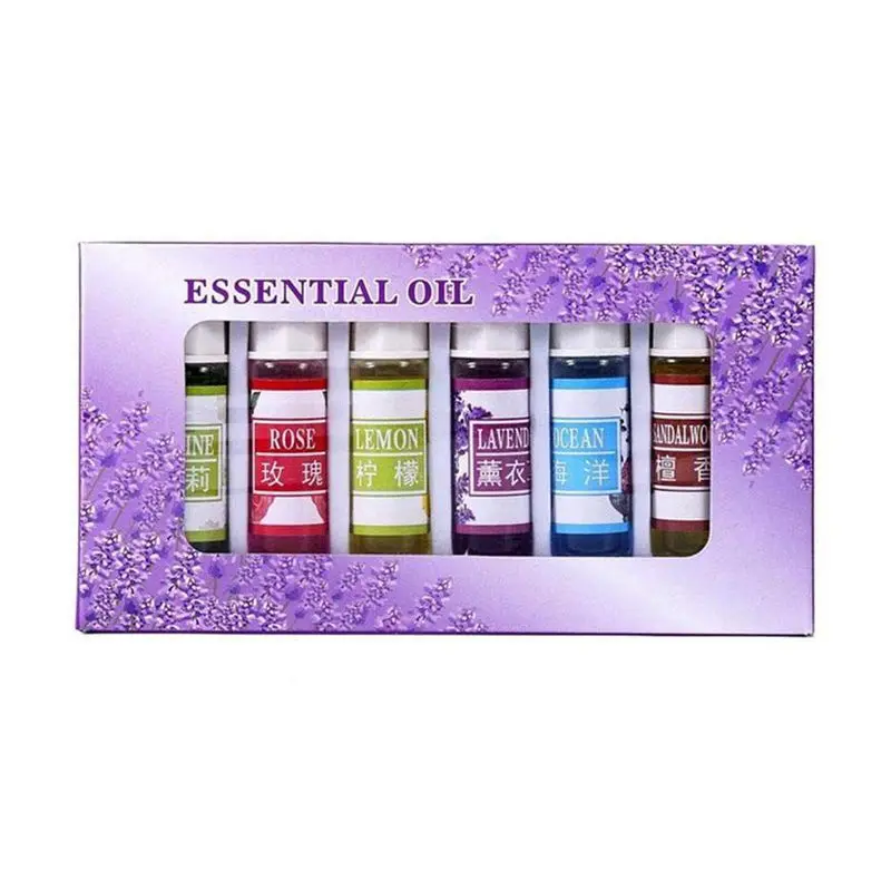 

SANQ Aromatherapy Essential Oil, Water Soluble Natural Plant Essential Oil Pure Fragrance for Aromatherapy Lamp Humidifier Oxyge