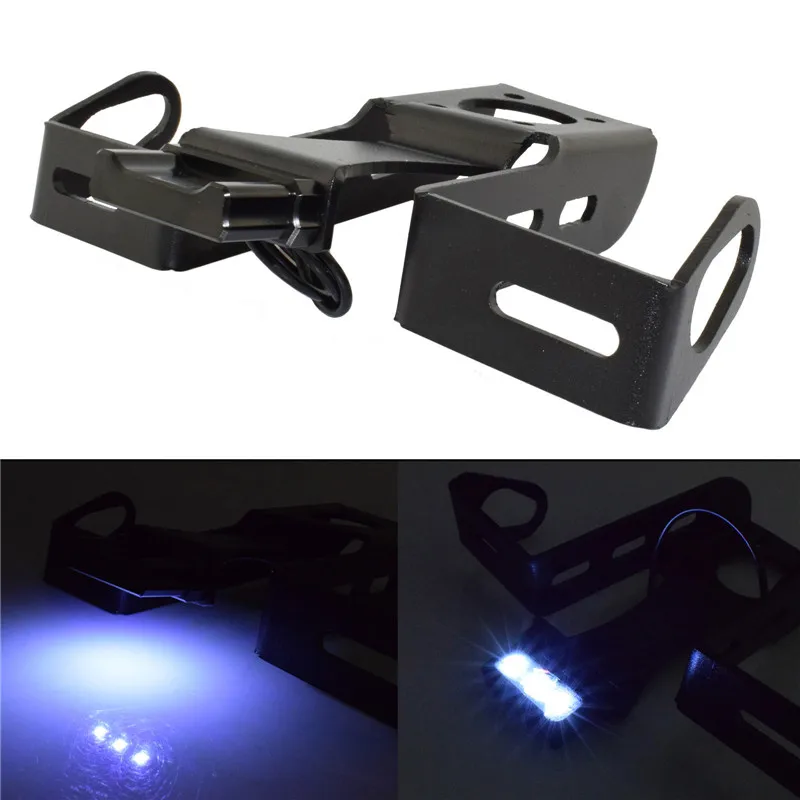 Светодиодный фонарь для заднего номерного знака держатель кронштейн