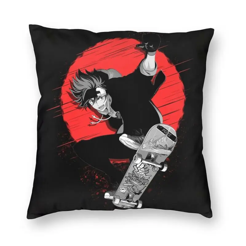 

Japanese Anime SK8 The Infinity Reki Throw Pillow Case Home Decor Harajuku Skateboard Cushion Cover 40x40cm Pillowcover for Sofa