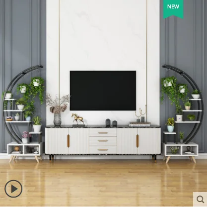 Напольная комнатная полка новая семейная подставка для цветов на балконе | Дом и