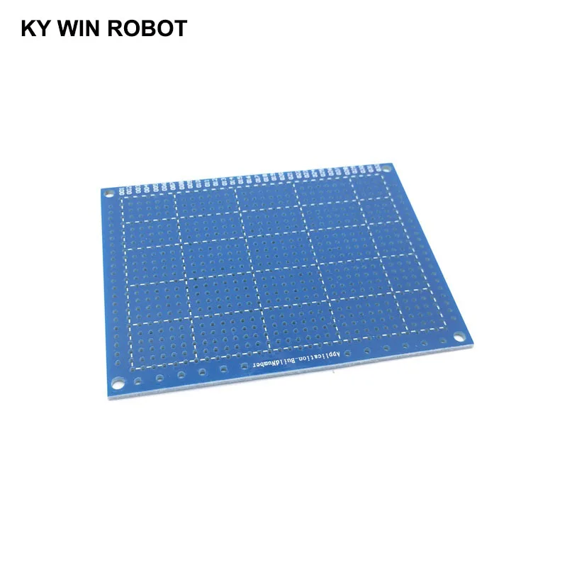 1 шт. DIY 7*9 см синий Односторонний Прототип бумаги PCB Универсальный Эксперимент Матрица печатной платы 7x9 см для Arduino