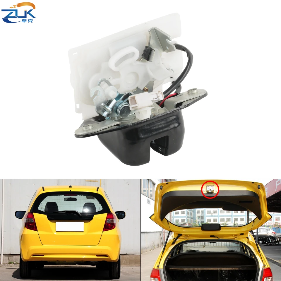 ZUK задние ворота Задняя Крышка багажника деталь для HONDA FIT JAZZ HYBRID 2009 2010 2011 2012 2013