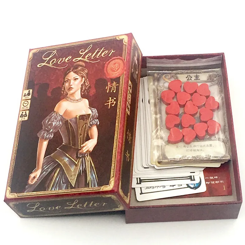 

Новая настольная игра с надписью «love» для 3 игроков, Детская Семейная Игра с картами