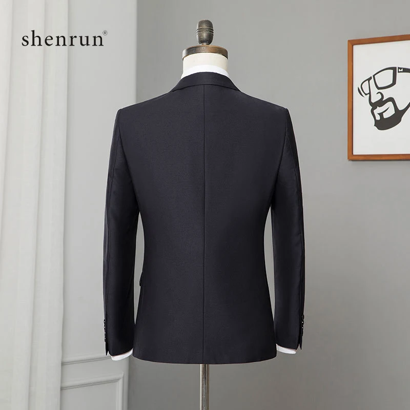 Мужской свадебный костюм ShenRun мужские блейзеры приталенные костюмы для мужчин