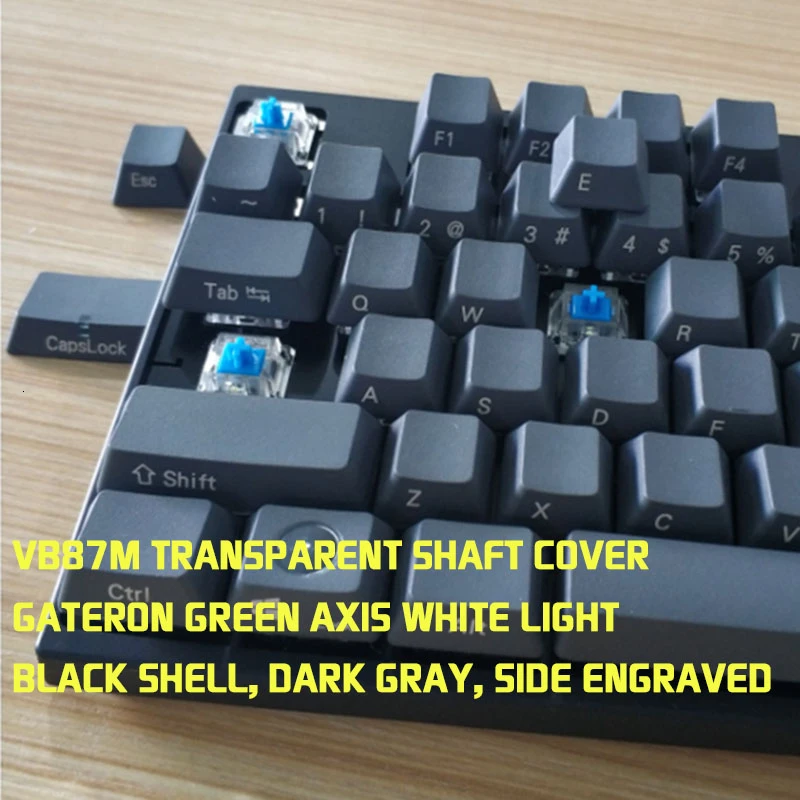 Varmil VB87M Bluetooth клавиатура Pbt Cherry Mx Красный приглушенный цветной краситель Суб Печать Keycps Беспроводная механическая клавиатура для ПК