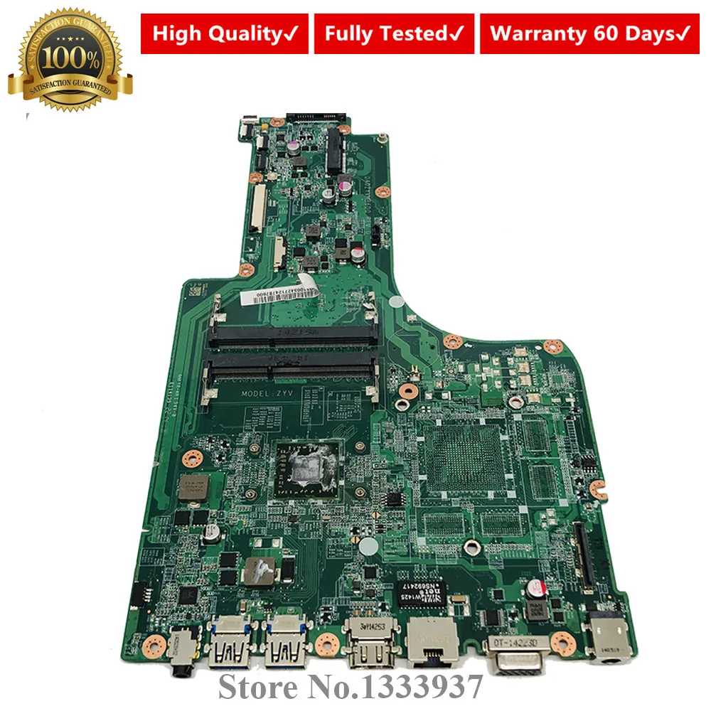 Материнская плата DA0ZYVMB6D0 для Acer aspire E5 721 материнская ноутбука A4 6210 CPU NBMND11003