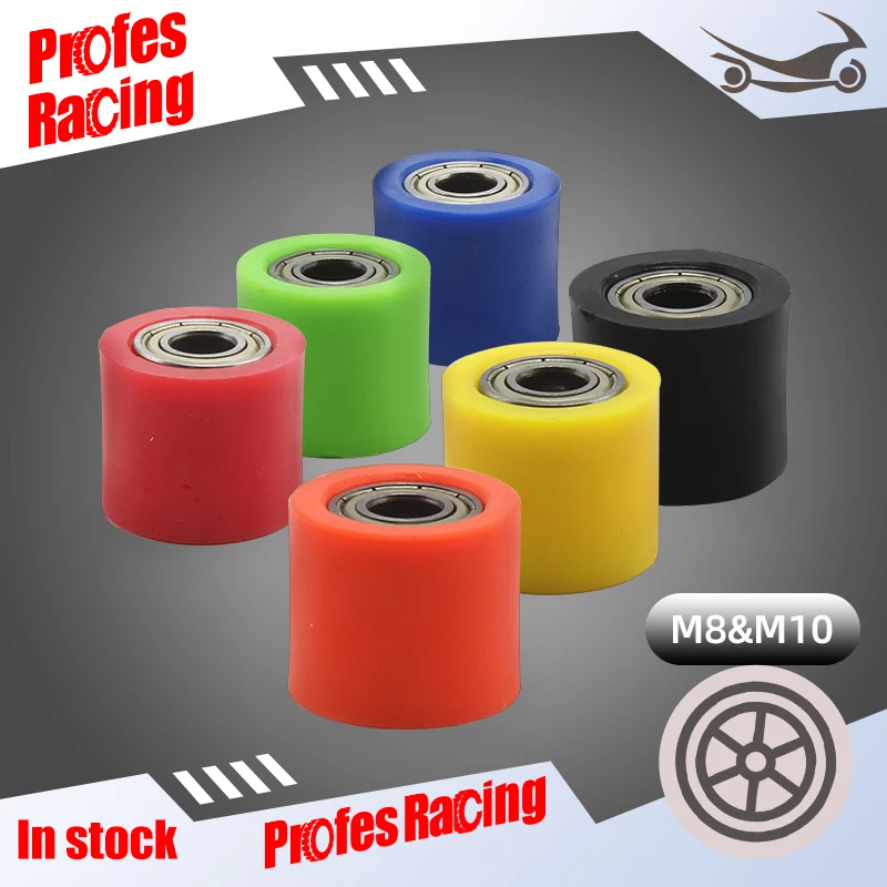 

Motorcycle CRF 8mm Drive Chain Roller Pulley Wheel Slider Tensioner Wheel Guide For Pit Dirt Mini Bike ATV Street Bike Enduro