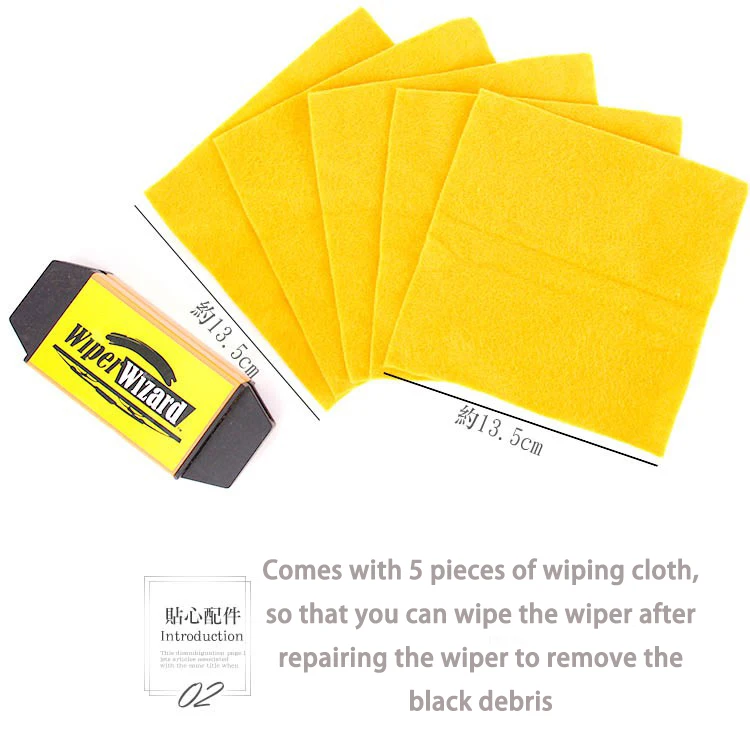 Car wiper repair tool windshield blade knife rubber groove trimmer/restorer to send clean towel | Автомобили и мотоциклы