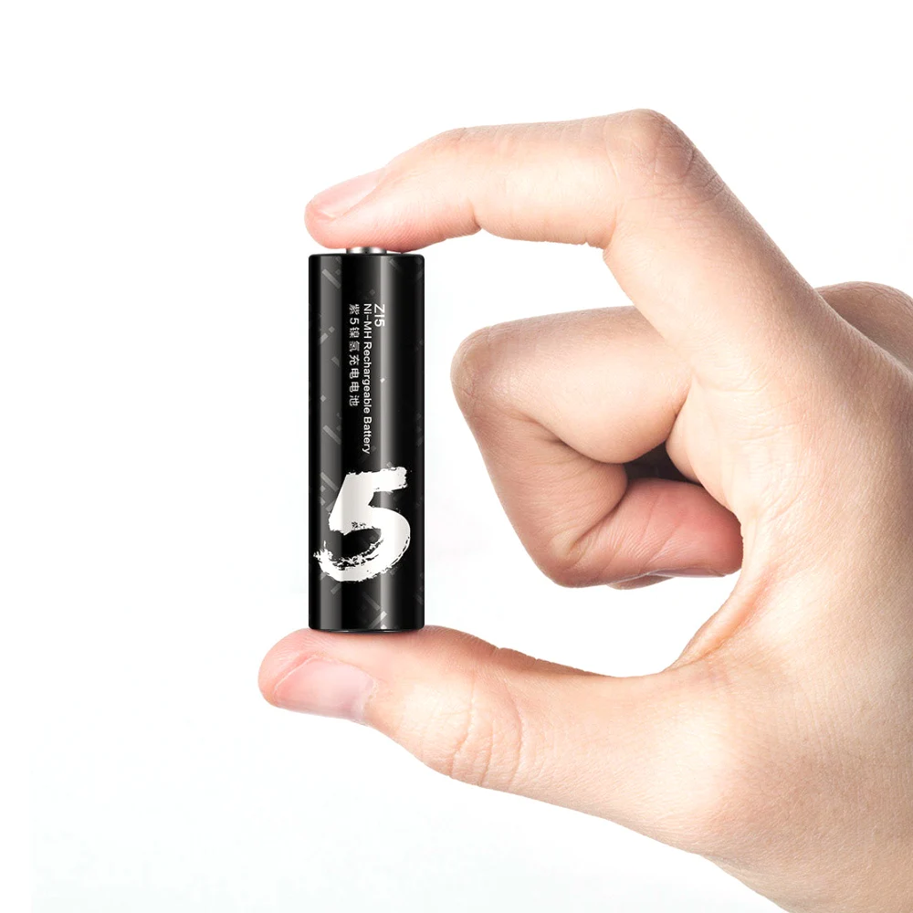 ZMI 4 шт./лот ZI7 ZI5 AAA AA 700mAh 1800mAh 1,2 V перезаряжаемый Ni-MH аккумулятор ZIM power Bank# перезаряжаемый аккумулятор