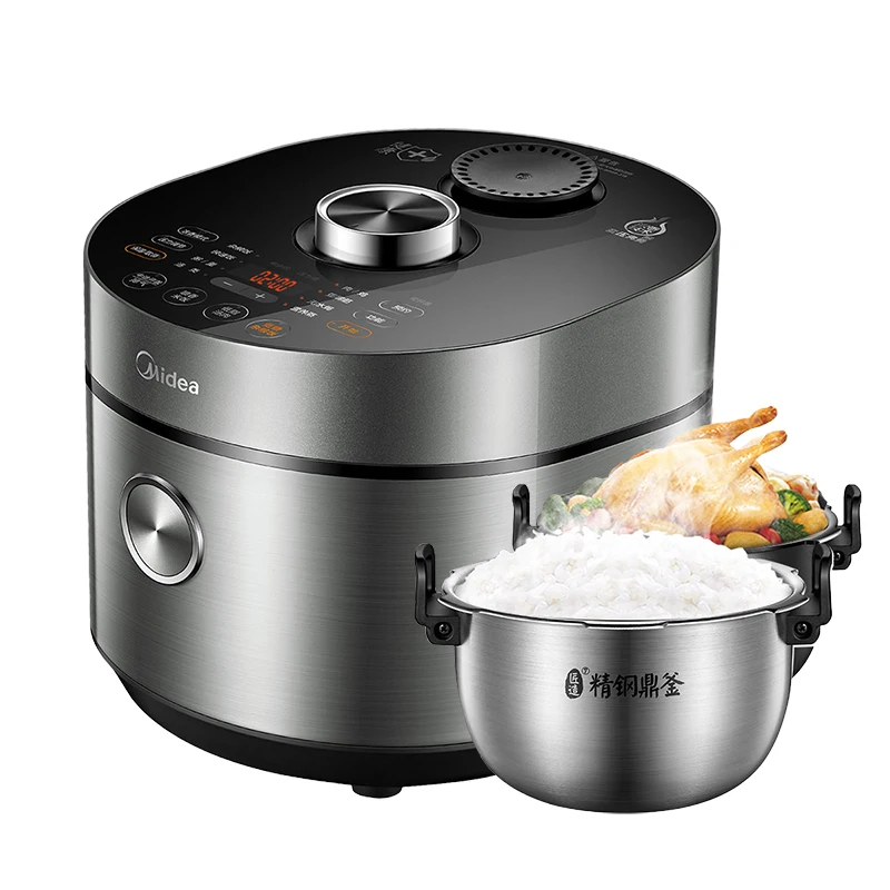 

Midea Mini Electric Pressure Cooker 3L Double Biliary Automatic Low Sugar and Fat Control electric rice cooker