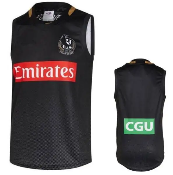 Мужская тренировочная майка COLLINGWOOD MAGPIES размер S-3XL 2019 | Спорт и развлечения