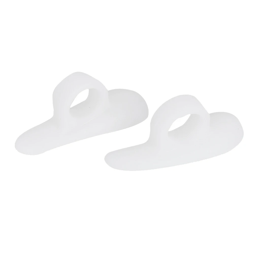 

2pcs Soft Gel Toe Crests Hammer Claw Mallet Toes Aid Toe Support Toe Prop