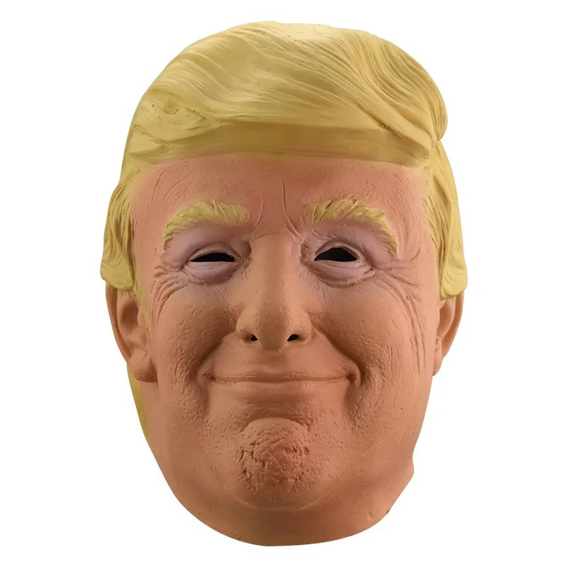 

Аниме маска комедия Косплей головной убор Трамп одежда имитация одежды Хэллоуин платья здоровая резиновая коллекция фильмов