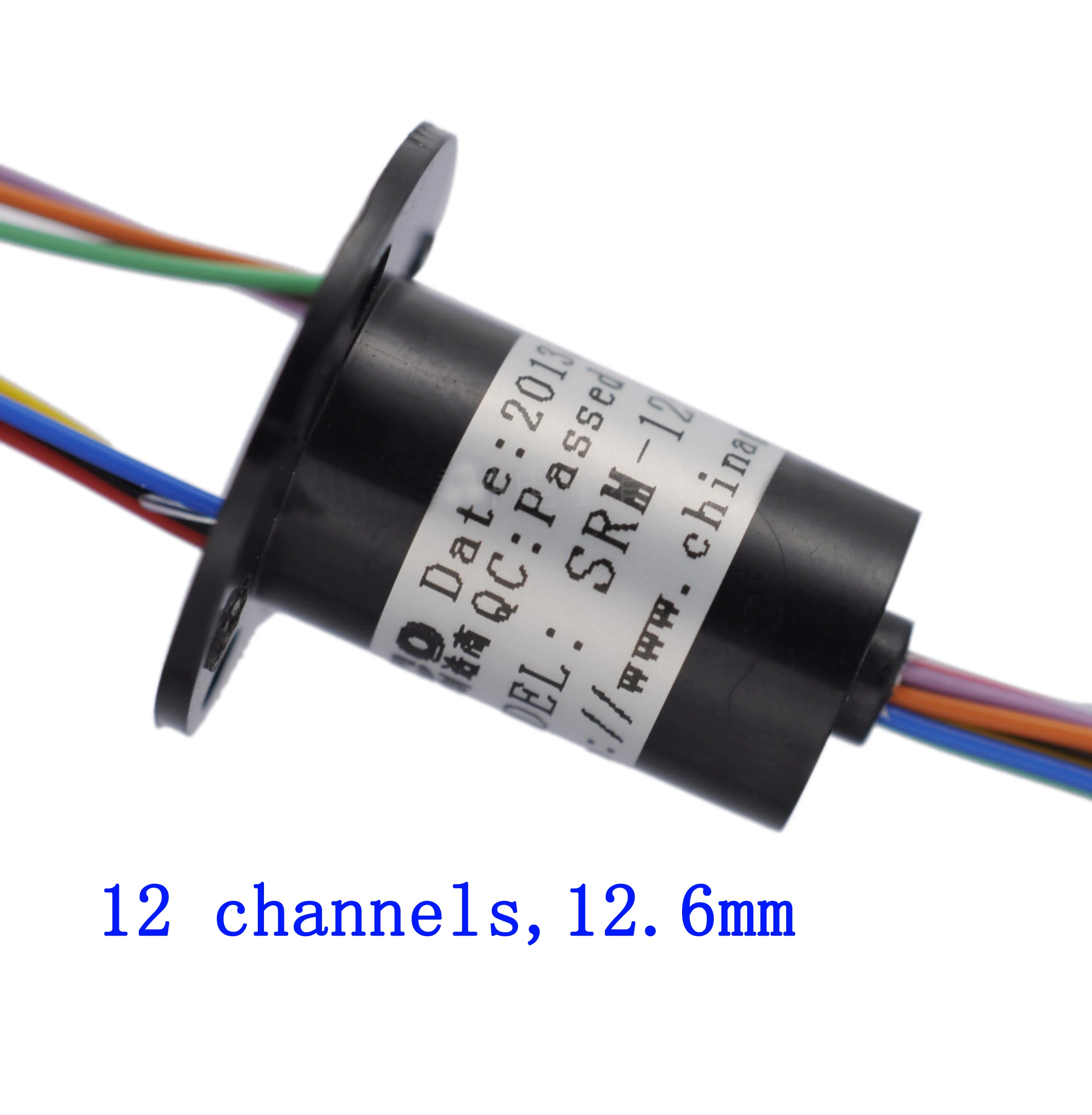12.5mm 1.5A Slip Ring 6/8/12 Channels Spare Parts for Rotating Equipment Pan Tilt Camera Conductive Slipring E Type | Игрушки и хобби