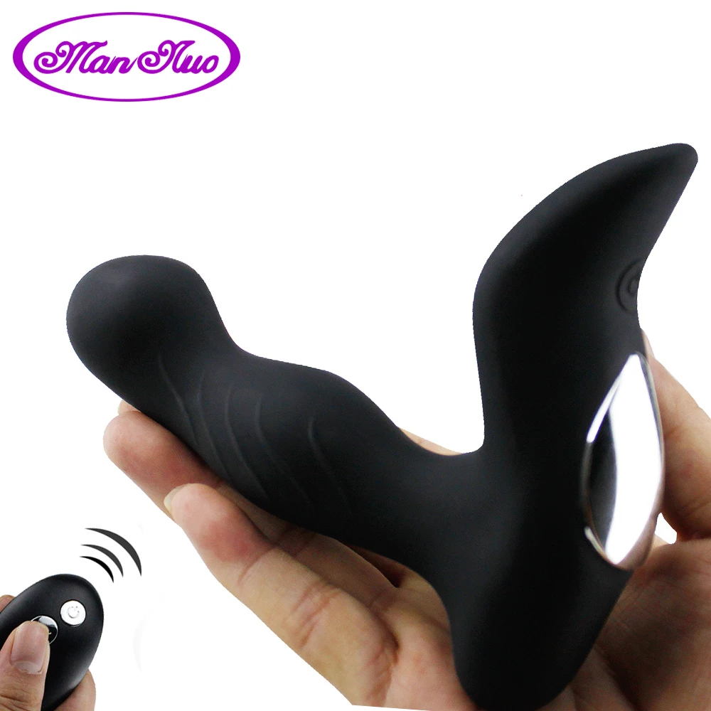 Мужская перезаряжаемая черная Анальная пробка nuo массажный вибратор с