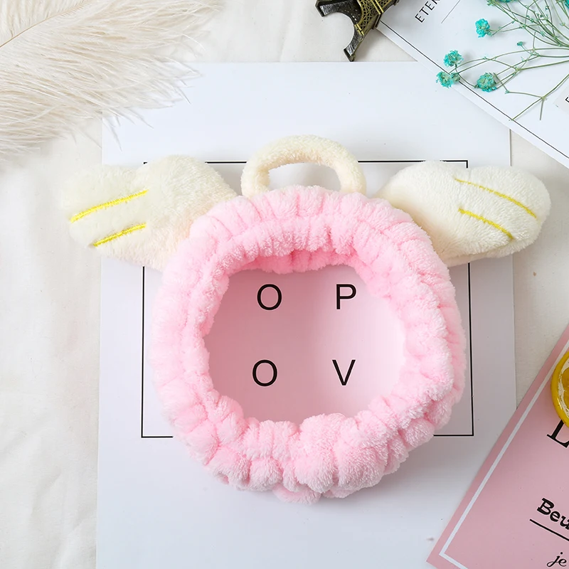 Корейский Детский милый мультфильм крылья ангела с мягким лицом мыть лицо макияж