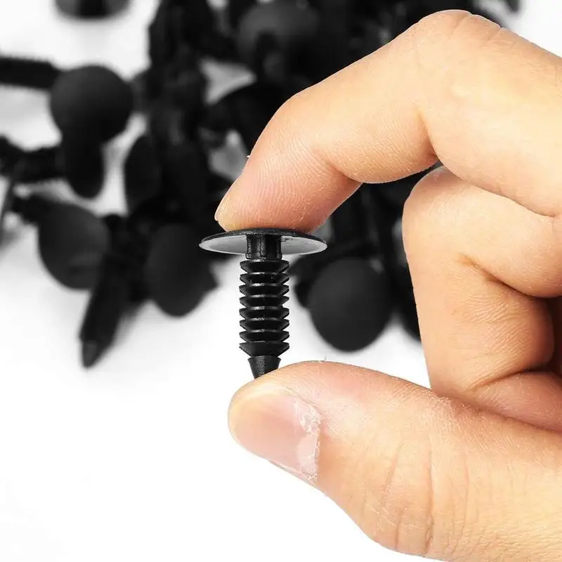 50 шт нейлон автомобильных клипов крыло Защита бампера для стопорного устройства