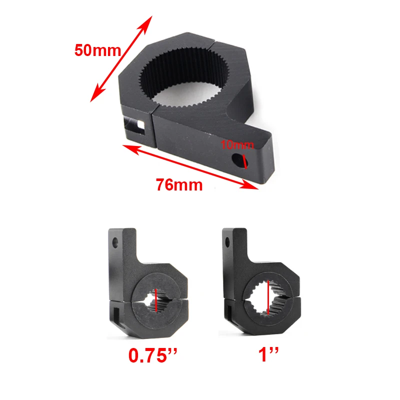 Светодиодный трубчатый светильник 3/4 дюйма 1 крепление на крючок головный для