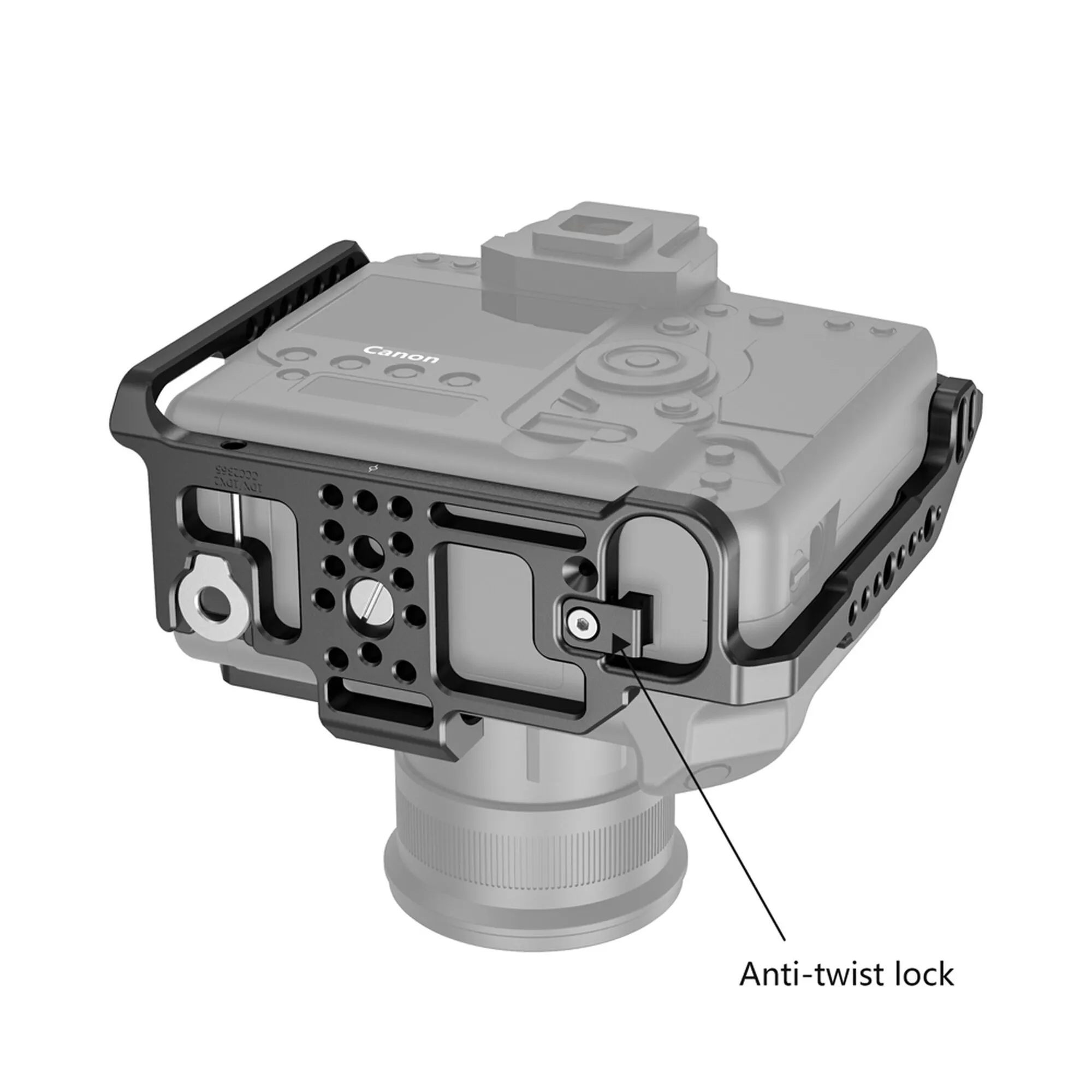 Клетка SmallRig для Фотоаппарата Canon EOS 1D X & Mark II III с резьбовыми отверстиями 1/4 и 3/8