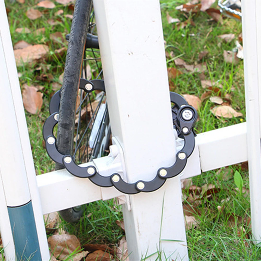 Новый велосипедный замок Противоугонная цепь бургер горный велосипед