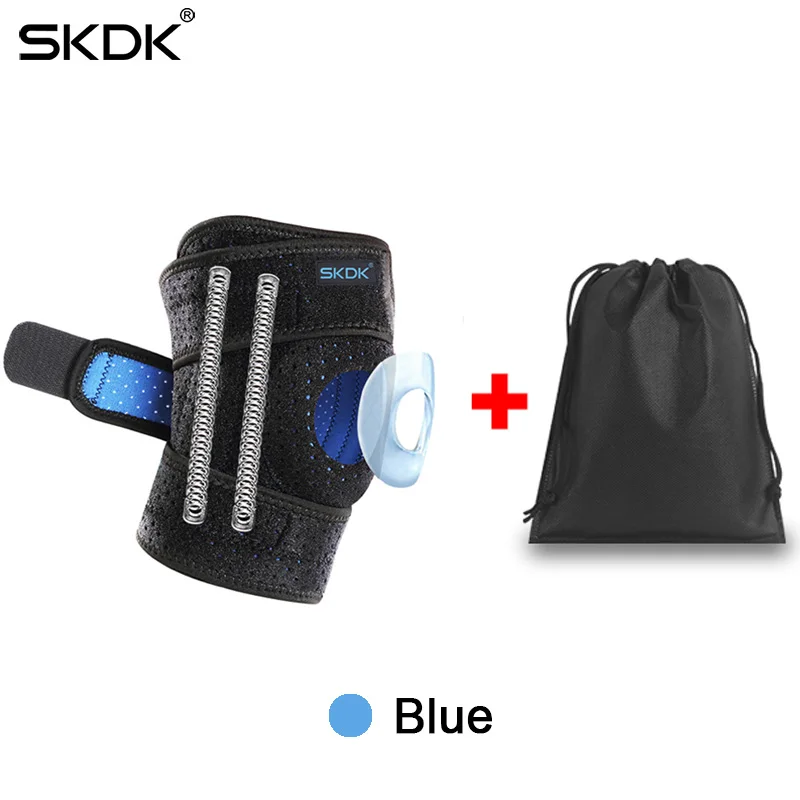 Наколенник SKDK 1 шт. 4 пружинных петли профессиональный спортивный защитный