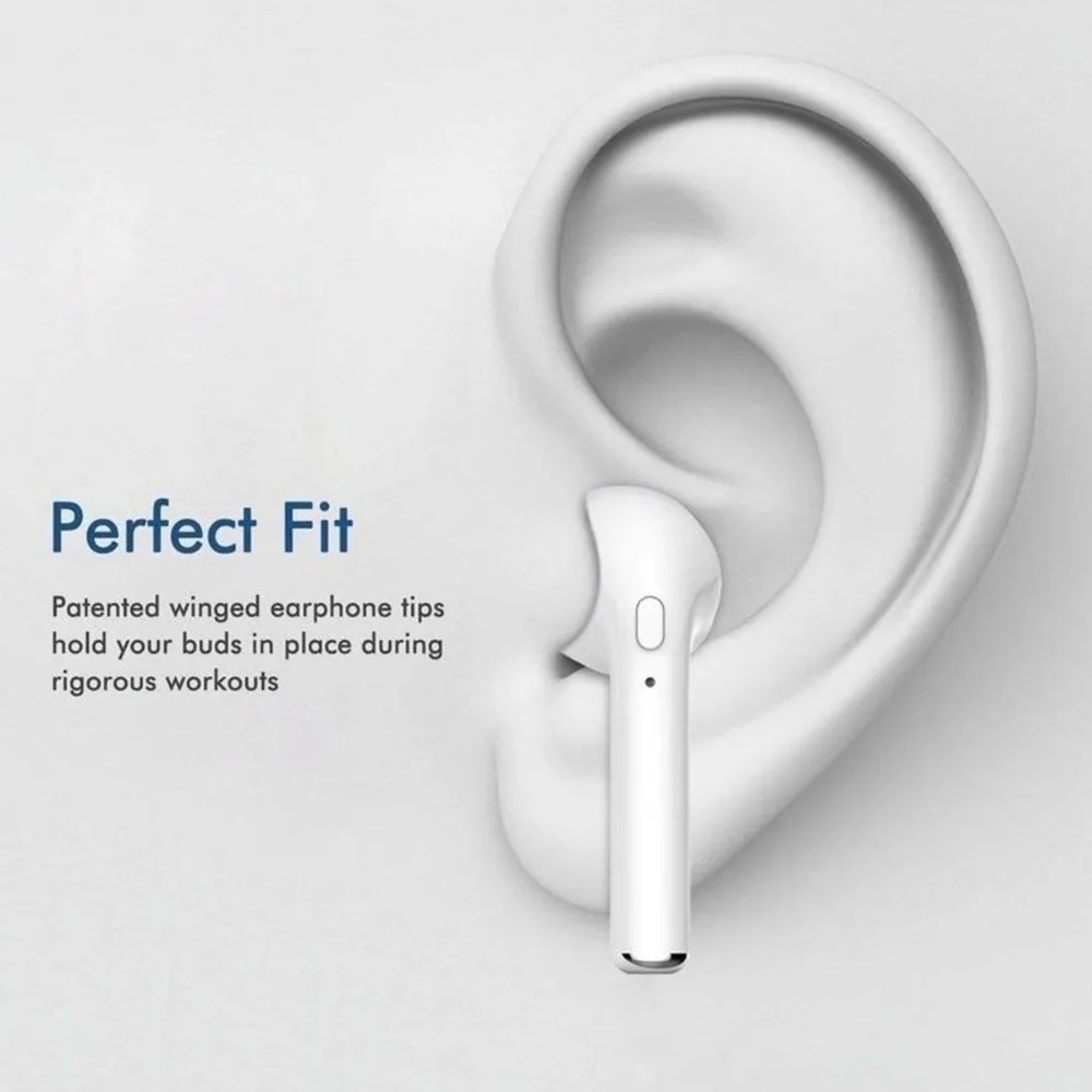 Bluetooth 5,0, беспроводные наушники-вкладыши i7s TWS, стерео bluetooth-гарнитура, наушники-вкладыши для зарядки, наушники с микрофоном для iPhone, samsung, Xiaomi