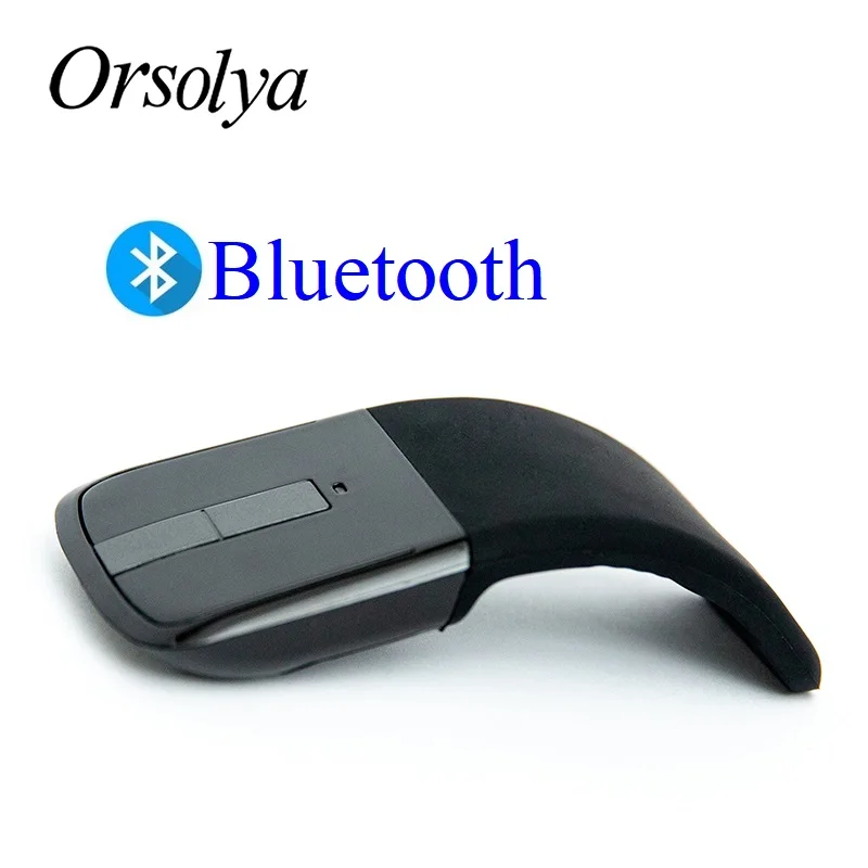 

Bluetooth Wireless Mouse Arc Touch Portable Ergonomic Computer Mouse Folding Optical Mini Mice For Notebook PC Laptop Tablet