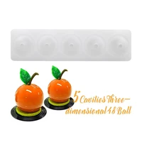 3d ball spherical mould silicone cake mold for jelly pudding moule baking tools diy cookie muffin moldes de silicona
