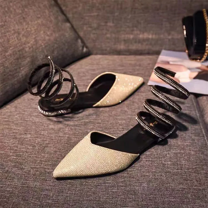 

2021Summer New Style Selling Ladies Sandals Get-together Wedding All-match Casual Shoes Female Fashion Street Shot Women's Shoes