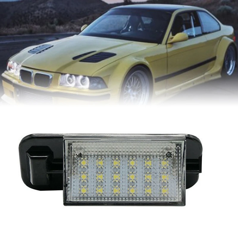 Автомобильный светодиодный светильник для номерного знака BMW E36 3 серии 1992 1998|Фара