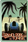 Жестяной знак Gand Prix Von Tunesien 1933 Blechschild