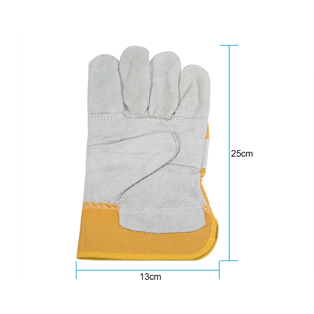 1 пара защитных ремонтных износостойких перчаток сплит кожаные перчатки для