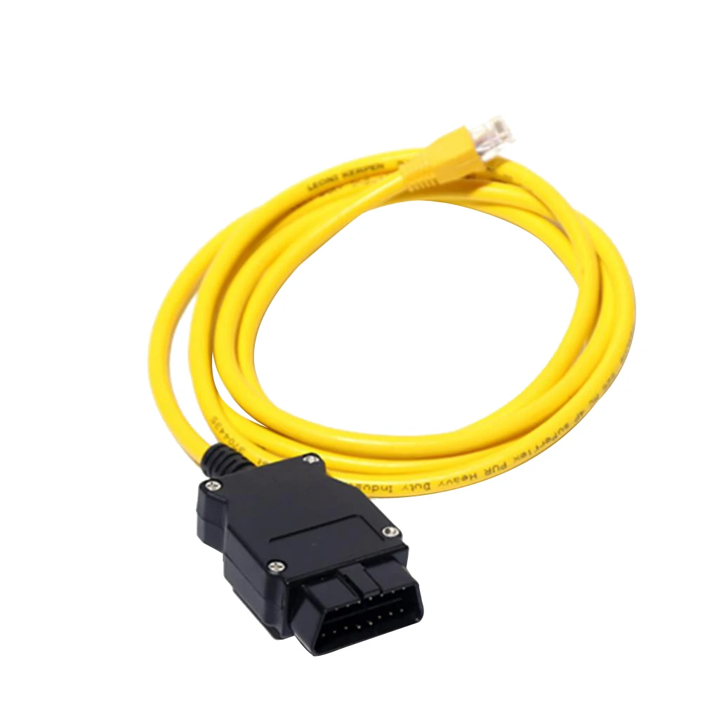 Высокая надежность 7 дюймов OBD Интерфейс удлинитель желтый для BMW ENET серии| |