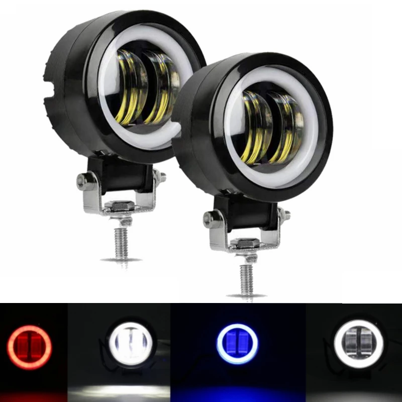 Пара 3 дюймов светодиодный бар рабочий светильник панели Halo Кольцо для индикатор