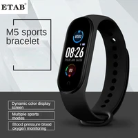m5 smart bracelet multifunctiona lband heart rate fitness tracker smartband waterproof wristband bluetooth 5 smart watch devices