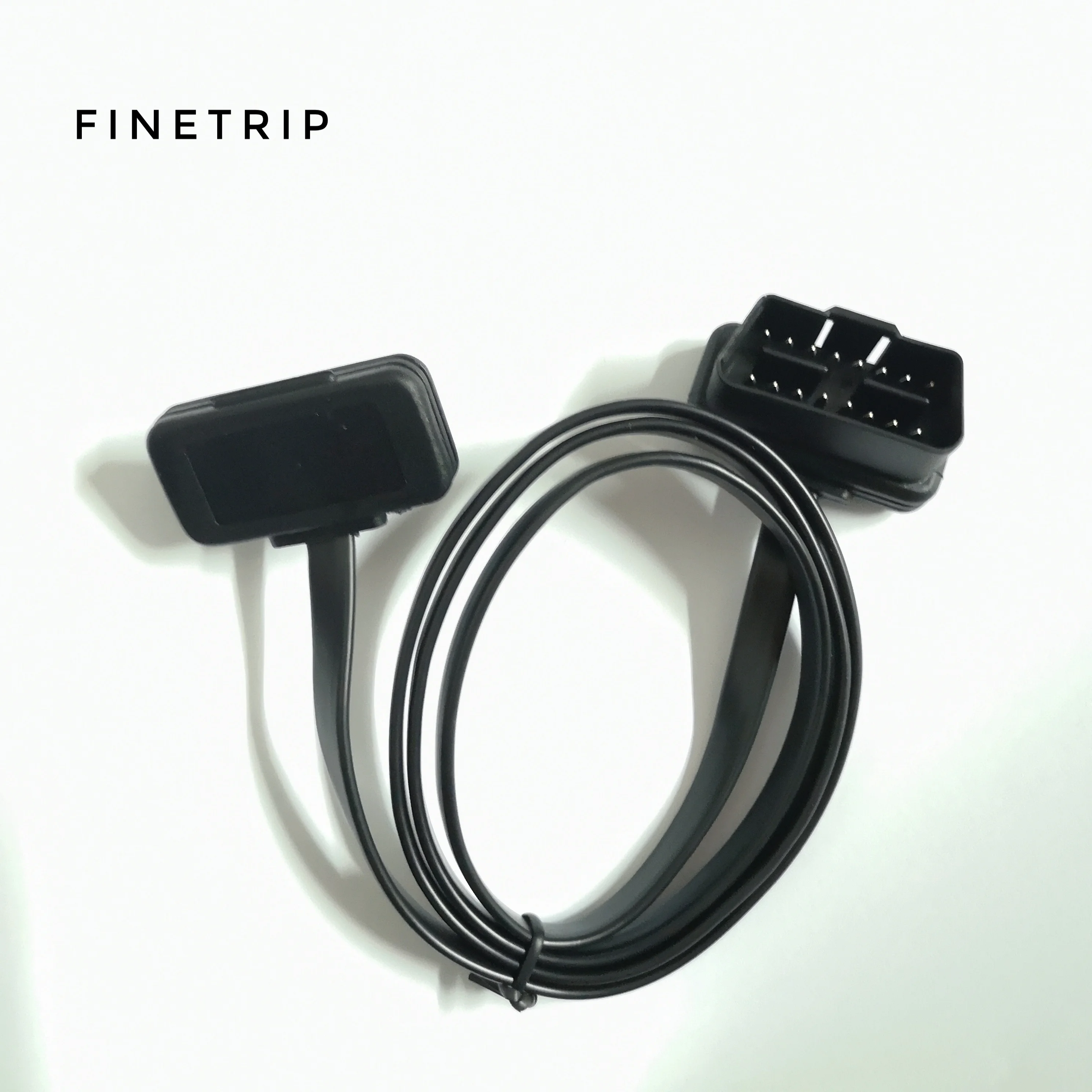 Скидка 15% высокое качество плоский + тонкий As лапша 1 м OBDII OBD2 удлинитель 16Pin папа к