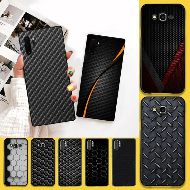 

car carbon fibre prin DIY phone Case cover Shell For Samsung Galaxy Note20 ultra 7 8 9 10 Plus lite J7 J8 Plus 2018 Prime