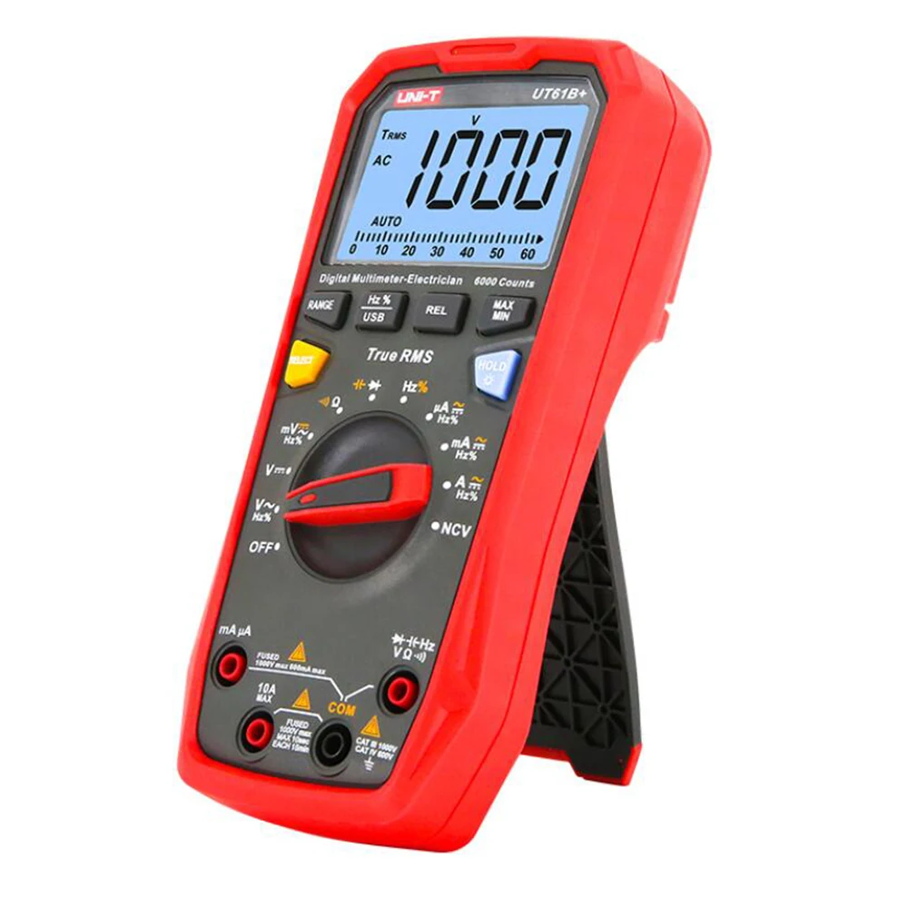 Φ UT61B +/UT61D +/UT61E + Интеллектуальный цифровой мультиметр True RMS Высокоточный