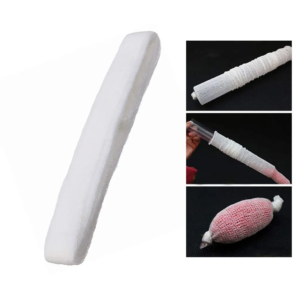 

Hot Sale 5M PVA Fishing Mesh Soluble Narrow Fishing Network Water Soluble Mesh White Refill Stocking Bait Bag Protect Fish Net
