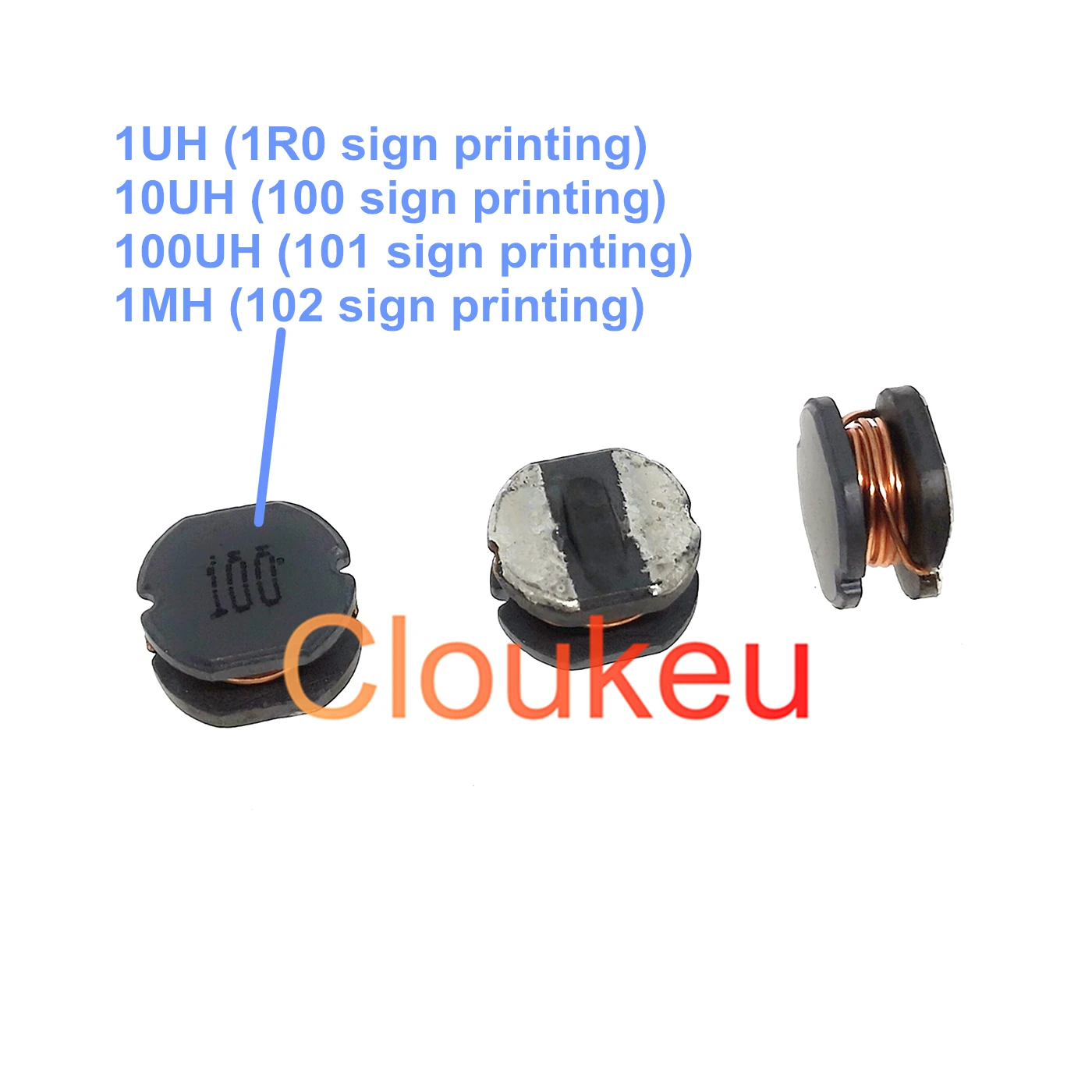 20 шт CD75 4.7UH чип индуктор 7850 4.7uH 4R7 Силовые индукторы