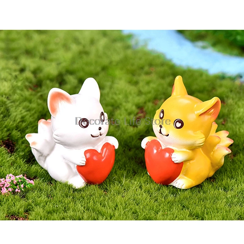 

DIY Mini Miniature Fairy Garden Ornament Decor Pot Craft Fox Accessories 2021