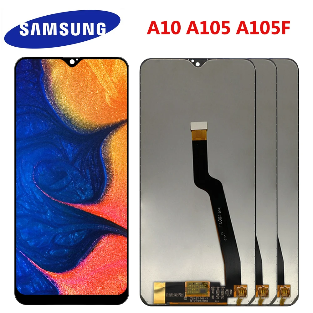 

6,2 "Оригинальный ЖК-дисплей для Samsung Galaxy A10 A105 A105F SM-A105F ЖК-дисплей экран дигитайзер Замена