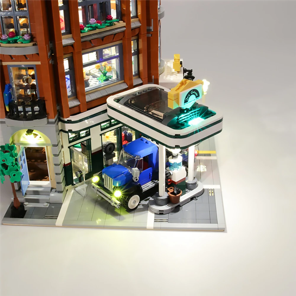 

Light Set For Expert Corner Garage Building Blocks Model Led Light Kit Compatible With 10264 NOT Included The Model