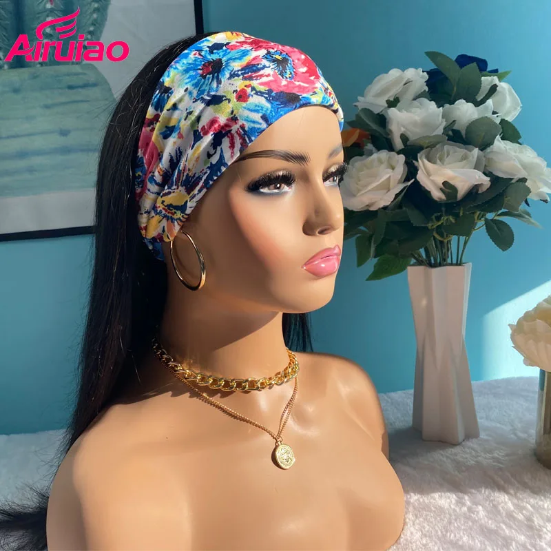 Парики для ленивых девушек на длинной прямой головной убор парики из