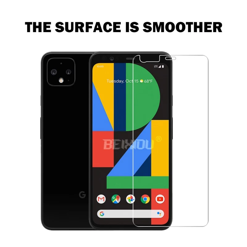 2 шт Полное закаленное стекло для Google Pixel 4 защита экрана размера xl XL защитная