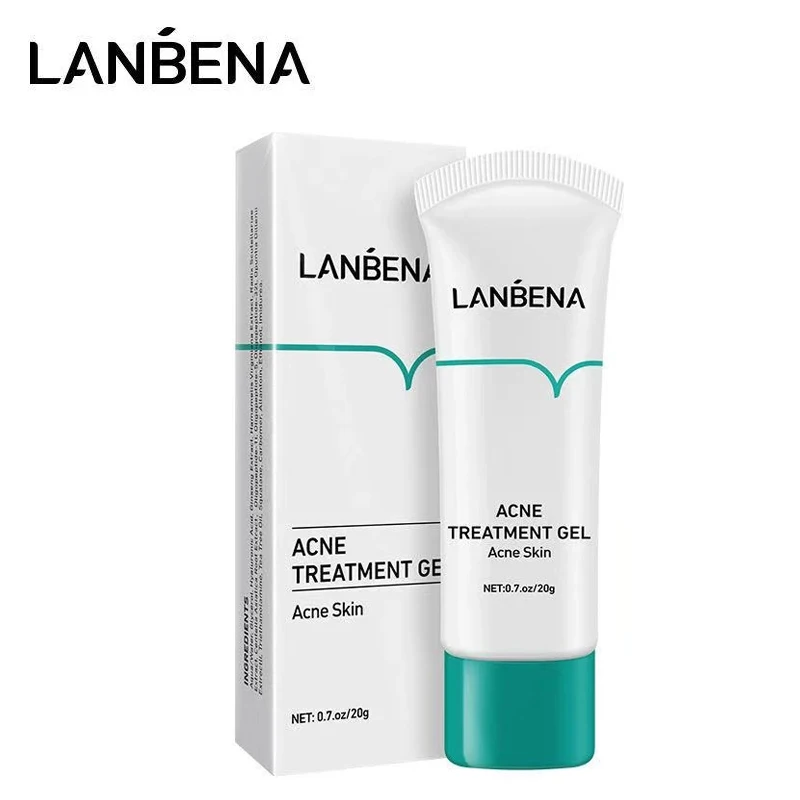 

LANBENA Acne Day Cream Treatment Face Whitening Skin Blackhead Scars Repair Gel Oil Control Shrink Pore Moisturizing Korea Care