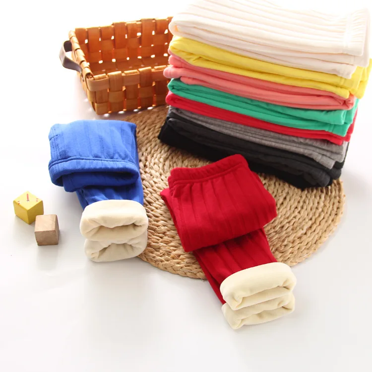 Леггинсы детские зимние с эластичным поясом х/б|Брюки| |